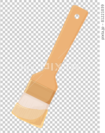 ナパージュを塗るぞって思ってる刷毛のイラスト 81221039