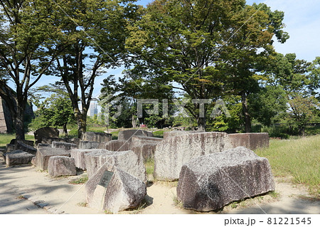 大阪城の「刻印石広場」 81221545