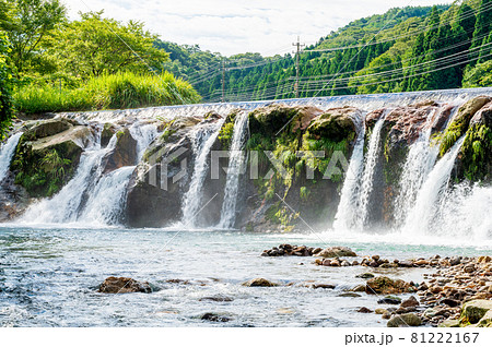 布橋十二ヶ滝（ぬのはしじゅうにがたき）／石川県小松市　西尾地区／8月撮影 81222167