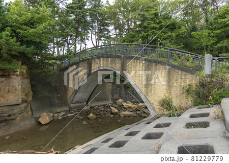 茨城県日立市 小貝ヶ浜の小貝橋 茨城県日立市 小貝ヶ浜の小貝橋 81229779