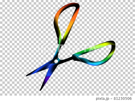 Chic scissors - Stock Illustration [81230506] - PIXTA