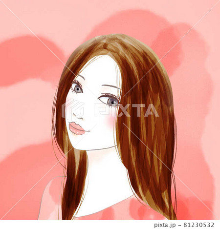 女性 ピンク 女性 ピンク 81230532