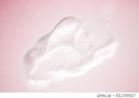 Cream soap, hand wash sanitizer or cosmetic smear as antibacterial cleanse and hygiene texture, shaving foam, organic body lotion and natural facial cleanser as beauty product 81230927