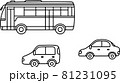 車とバス 81231095