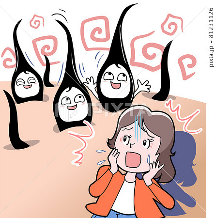 無駄毛を処理してもまた生えてくることに驚く女性 81231126