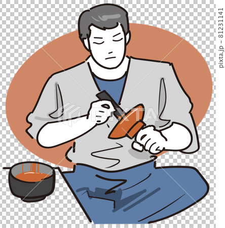 Craftsman-Paint to give gloss to tableware 81231141