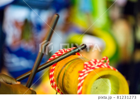 【阿波踊り】夏最盛！徳島の阿波踊りの太鼓 81231273