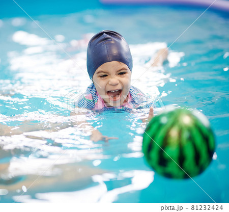 Play in pool child activity Play in pool child activity 81232424
