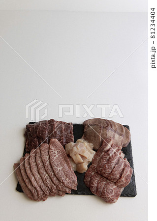 焼肉盛り合わせ　焼肉セット　バーベキューセット　数種類　複数　5種類 81234404