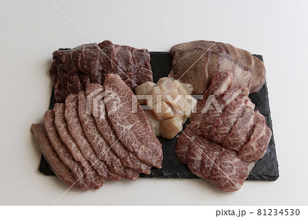 焼肉盛り合わせ　焼肉セット　バーベキューセット　数種類　複数　5種類 81234530