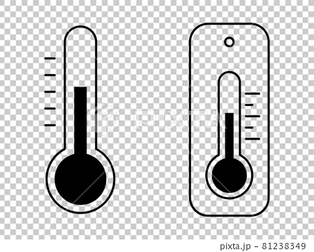 温度計のアイコン素材のイラスト素材