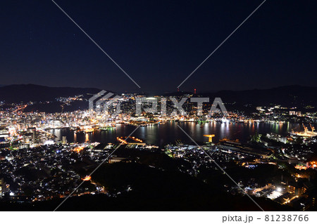稲佐山の夜景(長崎県長崎市) 稲佐山の夜景(長崎県長崎市) 81238766
