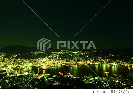 稲佐山の夜景(長崎県長崎市) 稲佐山の夜景(長崎県長崎市) 81238777
