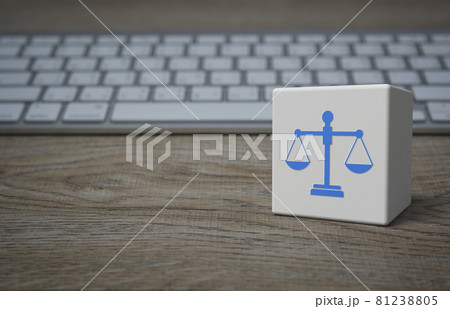 Business legal service online concept 81238805