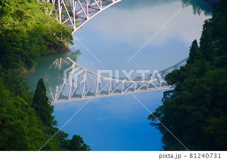 只見線・第1橋梁(福島県・三島町) 只見線・第1橋梁(福島県・三島町) 81240731