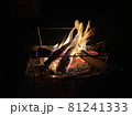 キャンプ　焚き火 81241333