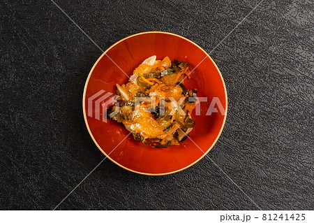 典型的なおせち料理　Japanese food  New Year dishes (OSECHI) 81241425