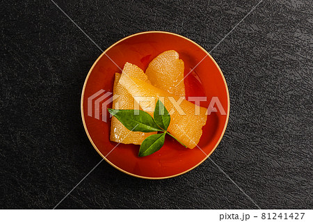 典型的なおせち料理　Japanese food  New Year dishes (OSECHI) 81241427