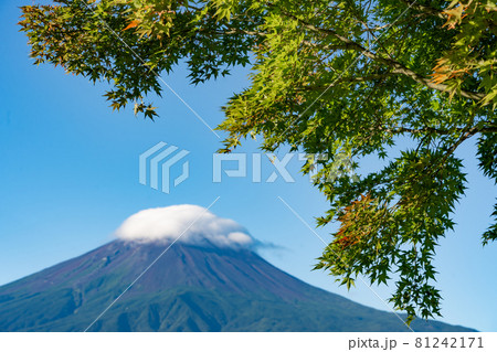 【山梨県】 富士山 河口湖 【山梨県】 富士山 河口湖 81242171