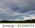 新潟の晩夏の空 81244559