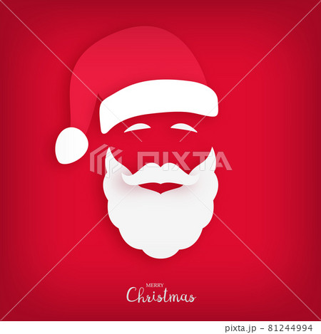 Santa Claus carved from paper.  81244994