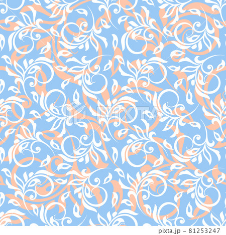 Classic Baroque floral ornament.  81253247