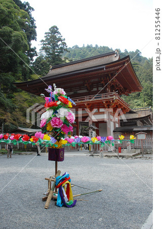 日吉神社 日吉山王祭 西本宮楼門 滋賀県大津市坂本 日吉神社 日吉山王祭 西本宮楼門 滋賀県大津市坂本 81255446
