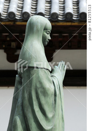 当麻寺　中将姫像　奈良県葛城市 81255513