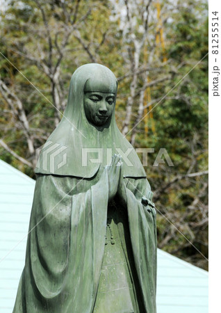 当麻寺　中将姫像　奈良県葛城市 81255514