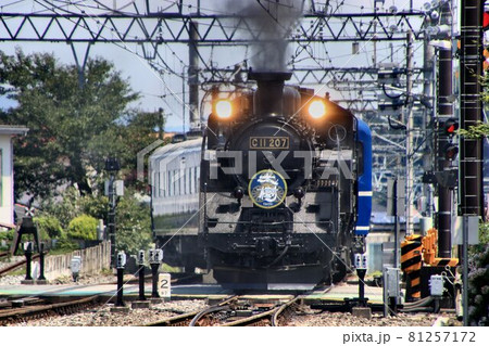 緑燃ゆる夏の鬼怒川路へ・下今市駅にて…SL大樹『C11』 緑燃ゆる夏の鬼怒川路へ・下今市駅にて…SL大樹『C11』 81257172