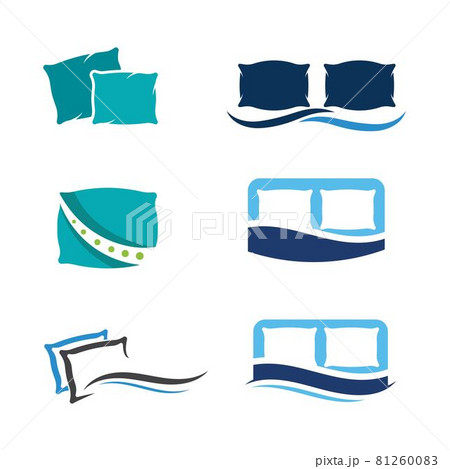 Pillow Vector icon design illustration Pillow Vector icon design illustration 81260083