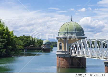 村山下貯水池 取水塔(多摩湖) 村山下貯水池 取水塔(多摩湖) 81260914