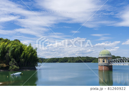 村山下貯水池 取水塔(多摩湖) 村山下貯水池 取水塔(多摩湖) 81260922