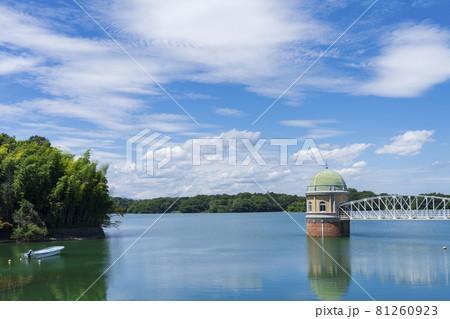 村山下貯水池 取水塔(多摩湖) 村山下貯水池 取水塔(多摩湖) 81260923