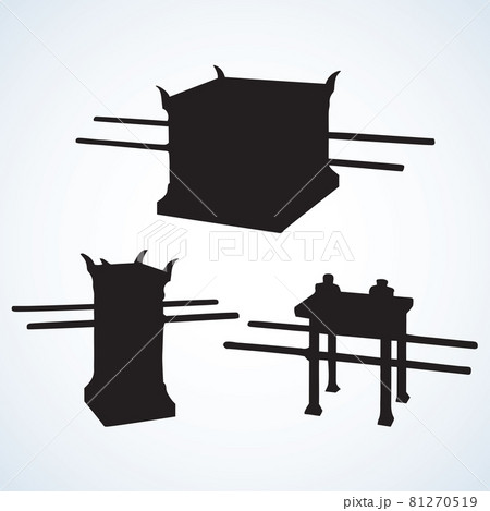 Table of showbread. Vector drawing Table of showbread. Vector drawing 81270519