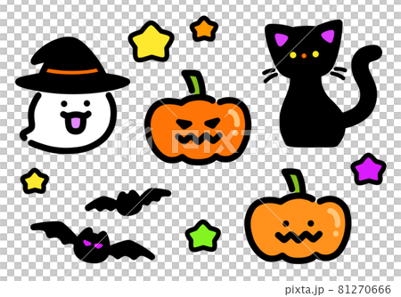 Halloween Characters-Color 81270666