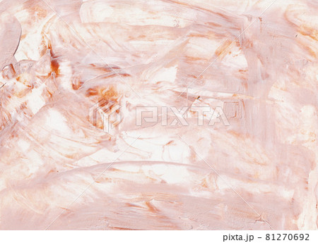 手描き背景ヌードカラー Hand drawn marble surface, nude color  81270692