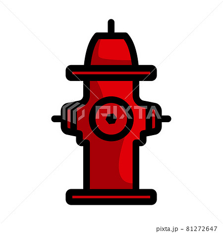Fire Hydrant Icon 81272647
