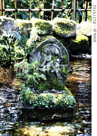 群馬県水沢観音の龍王弁財天 81274702