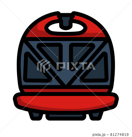 Kitchen Sandwich Maker Icon 81274819
