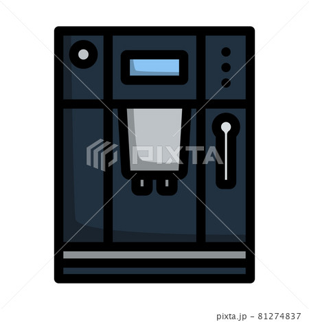 Kitchen Coffee Machine Icon 81274837
