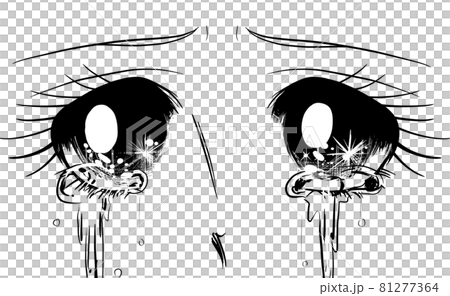 70's Shojo Manga Glittering princess doup that sheds big tears 81277364