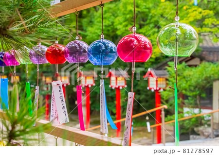 市原稲荷神社、風鈴の音色が響く夏詣〈愛知県刈谷市〉 81278597