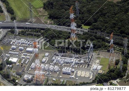 埼玉県坂戸市にある変電所 埼玉県坂戸市にある変電所 81279877