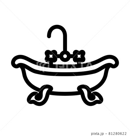 Bathtub Icon 81280622