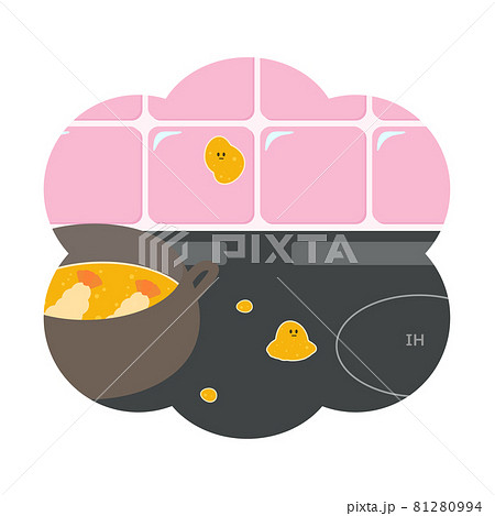 キッチンの油汚れ 81280994