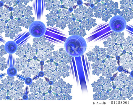 Plexus stylish dynamic digita image. Lines and dots connected 81288065