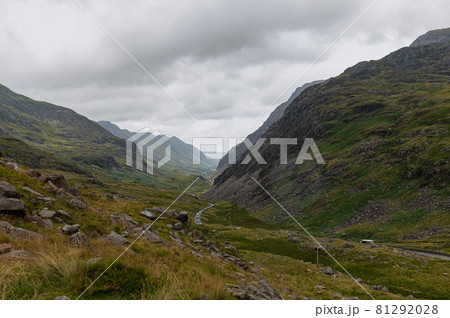 Snowdonia National Park in North Wales, UK 81292028