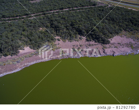 Pampas lagoon, aerial view Pampas lagoon, aerial view 81292780