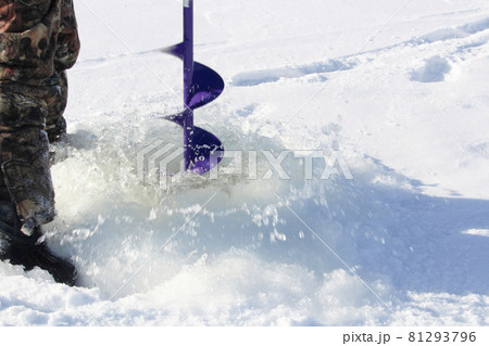 Water Used to Clean Out a Fishing Hole Water Used to Clean Out a Fishing Hole 81293796